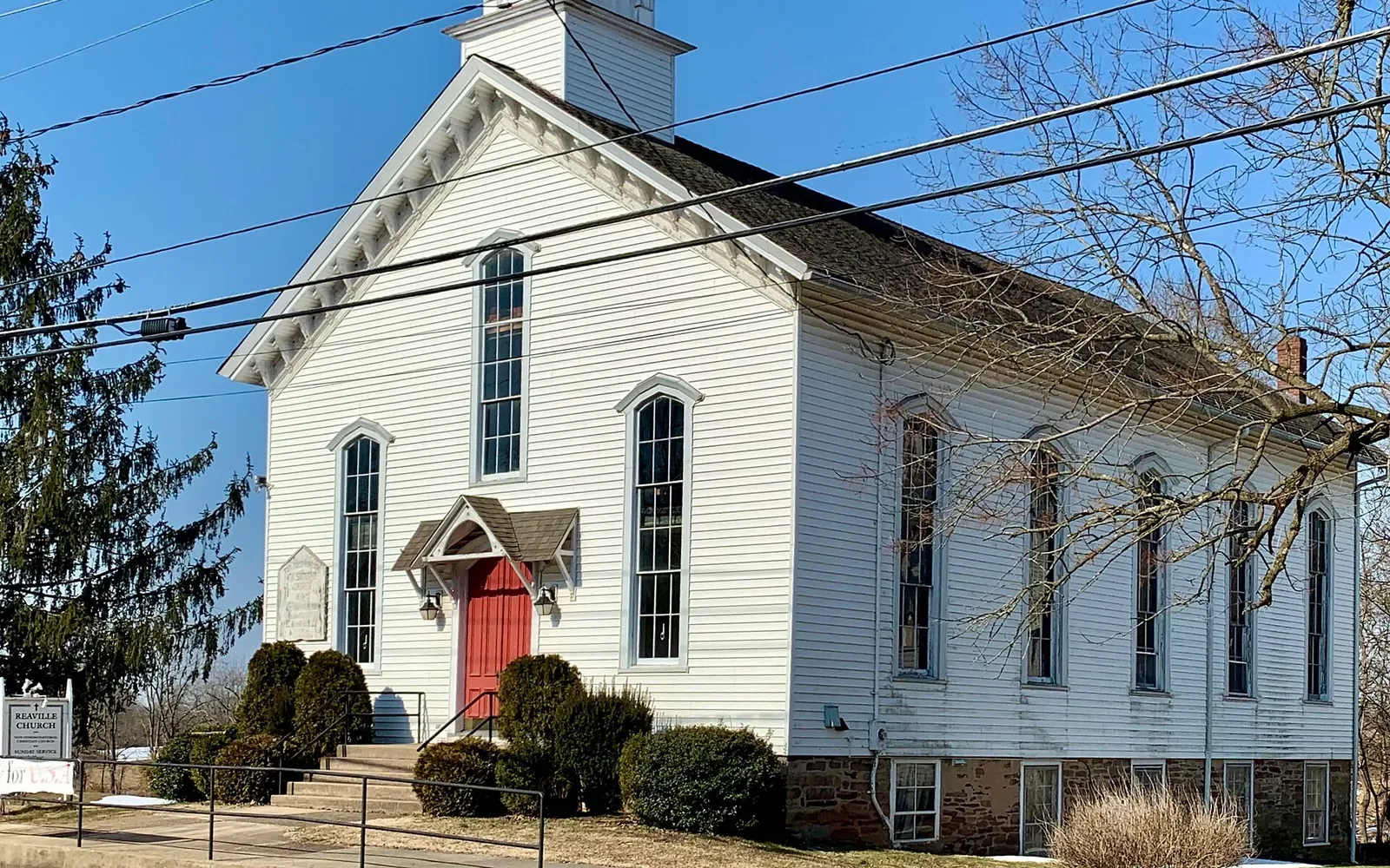 Reaville Historic District in East Amwell, New Jersey