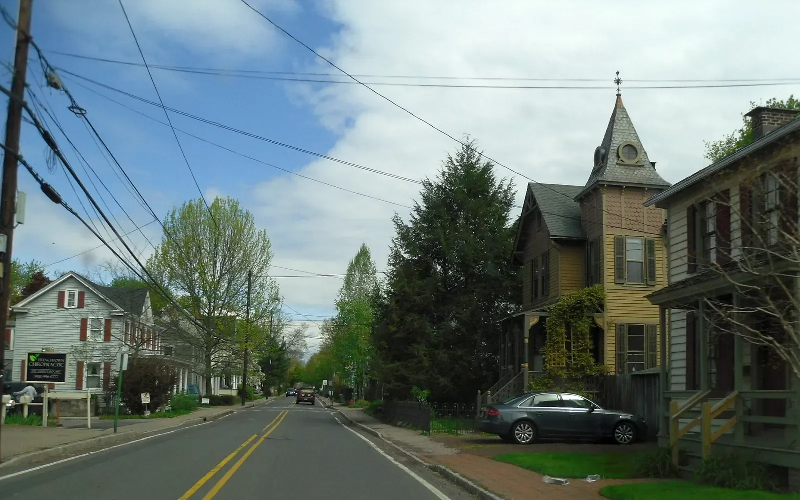Harrison Street in Frenchtown, New Jersey