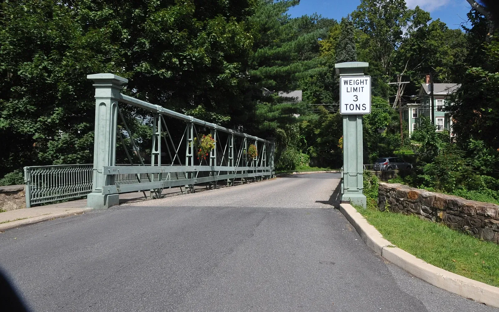 Glen Gardner Pony Pratt Truss Bridge in Glen Gardner, New Jersey