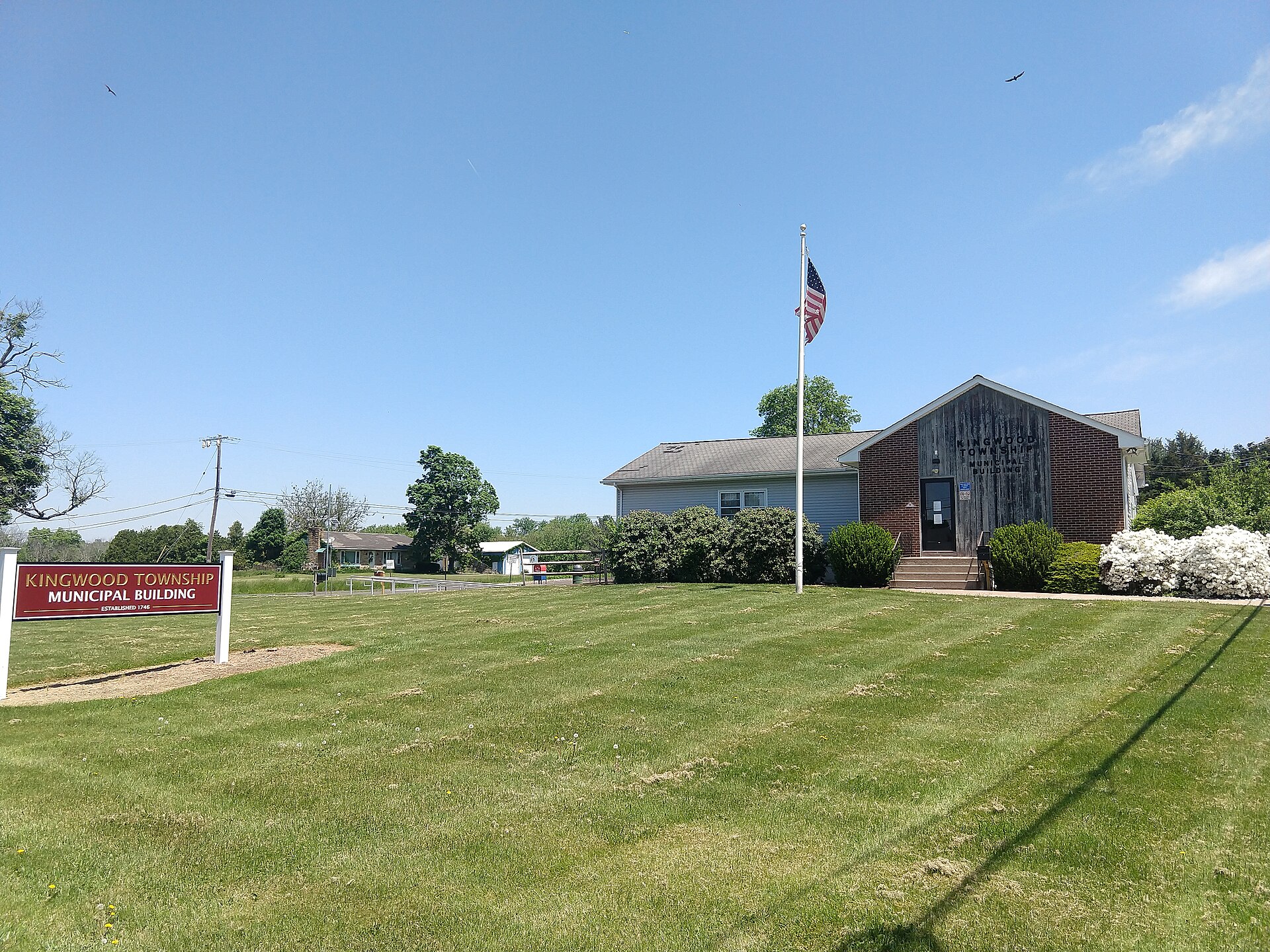 Kingwood Township Municipal Building in Kingwood, New Jersey