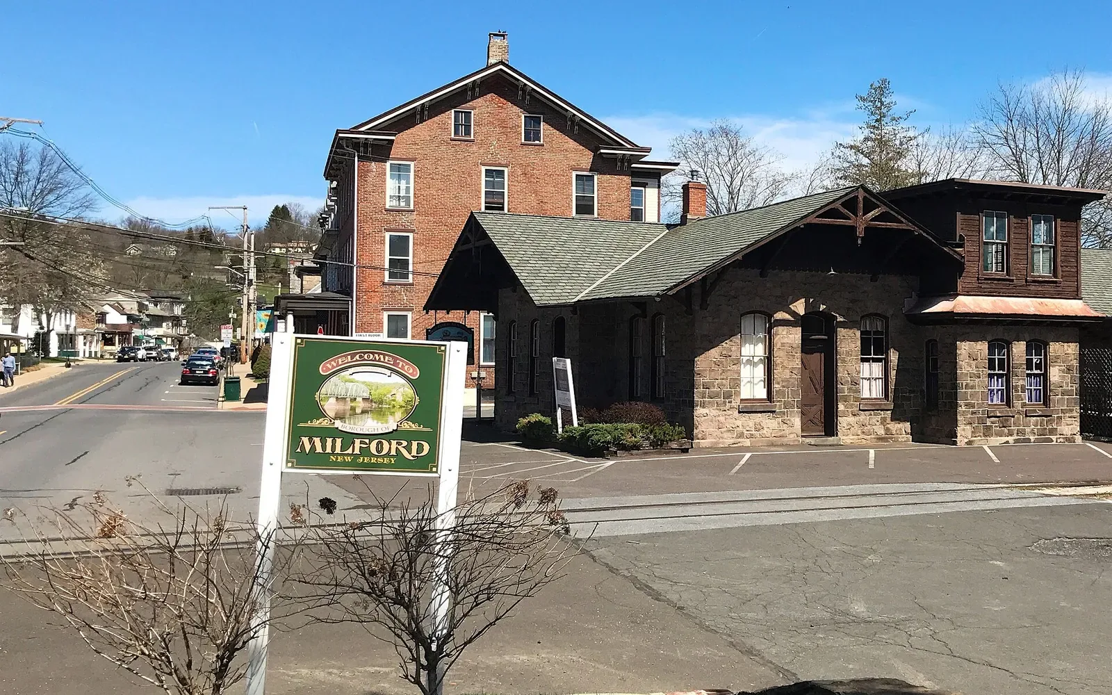 Milford Historic District in Milford, New Jersey