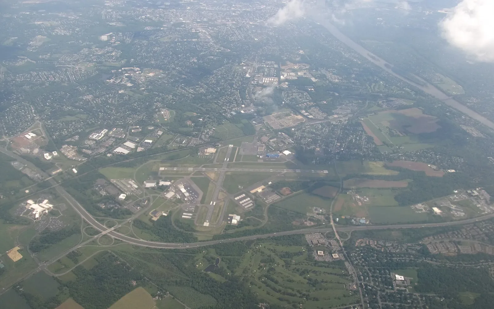 The Ewing landscape in Ewing, New Jersey