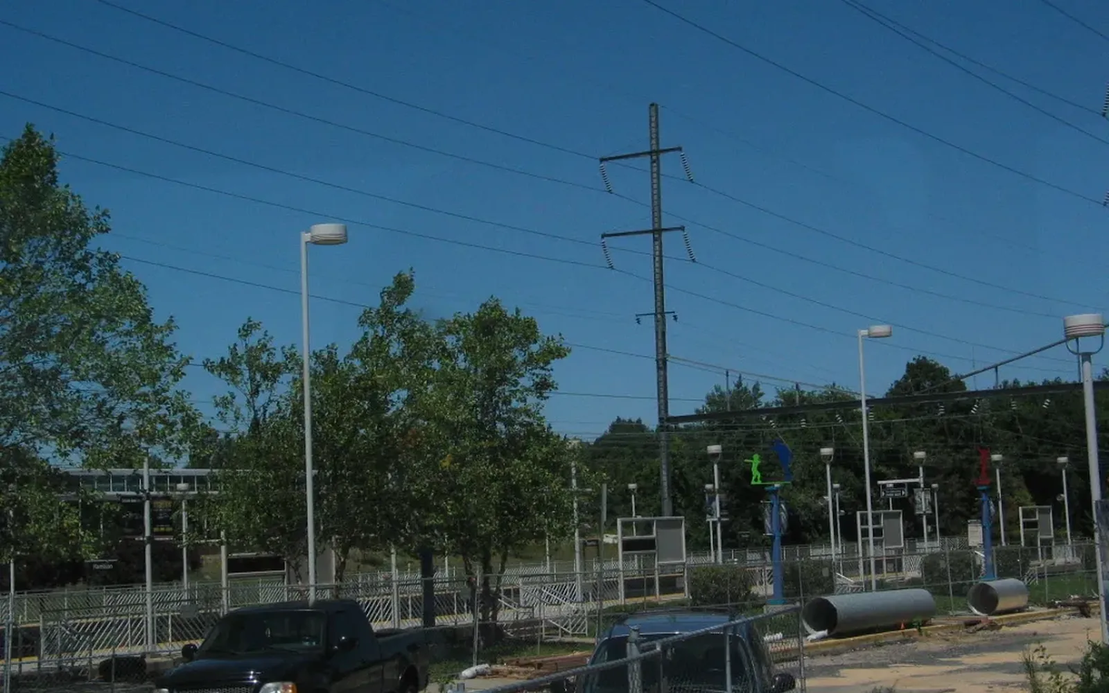 Hamilton Rail Station in Hamilton, New Jersey