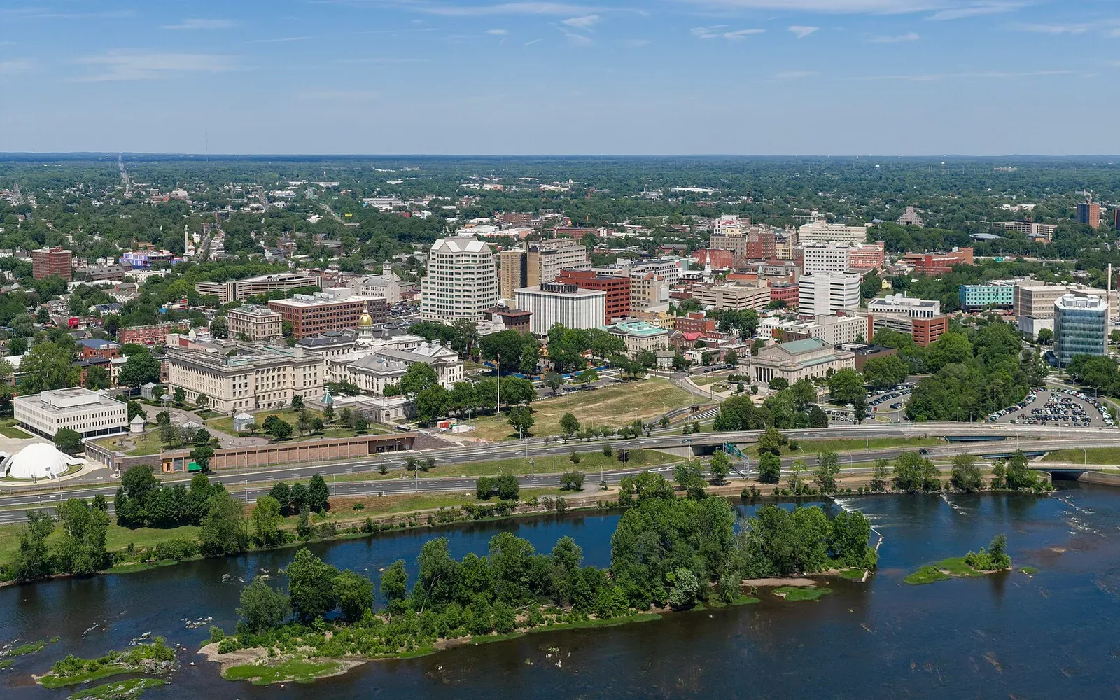 Downtown Trenton in Trenton, New Jersey