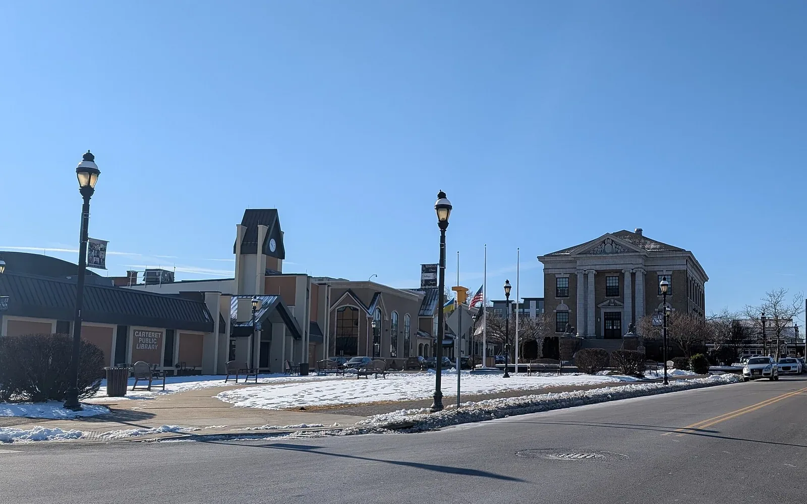 Carteret Municipal Building and Public Library in Carteret, New Jersey
