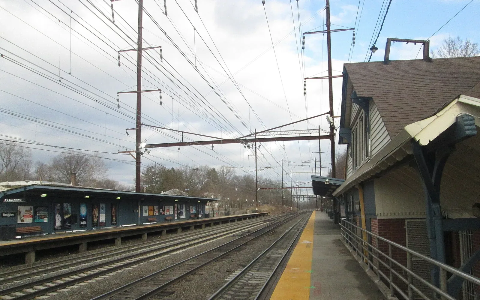 Metuchen station in Metuchen, New Jersey