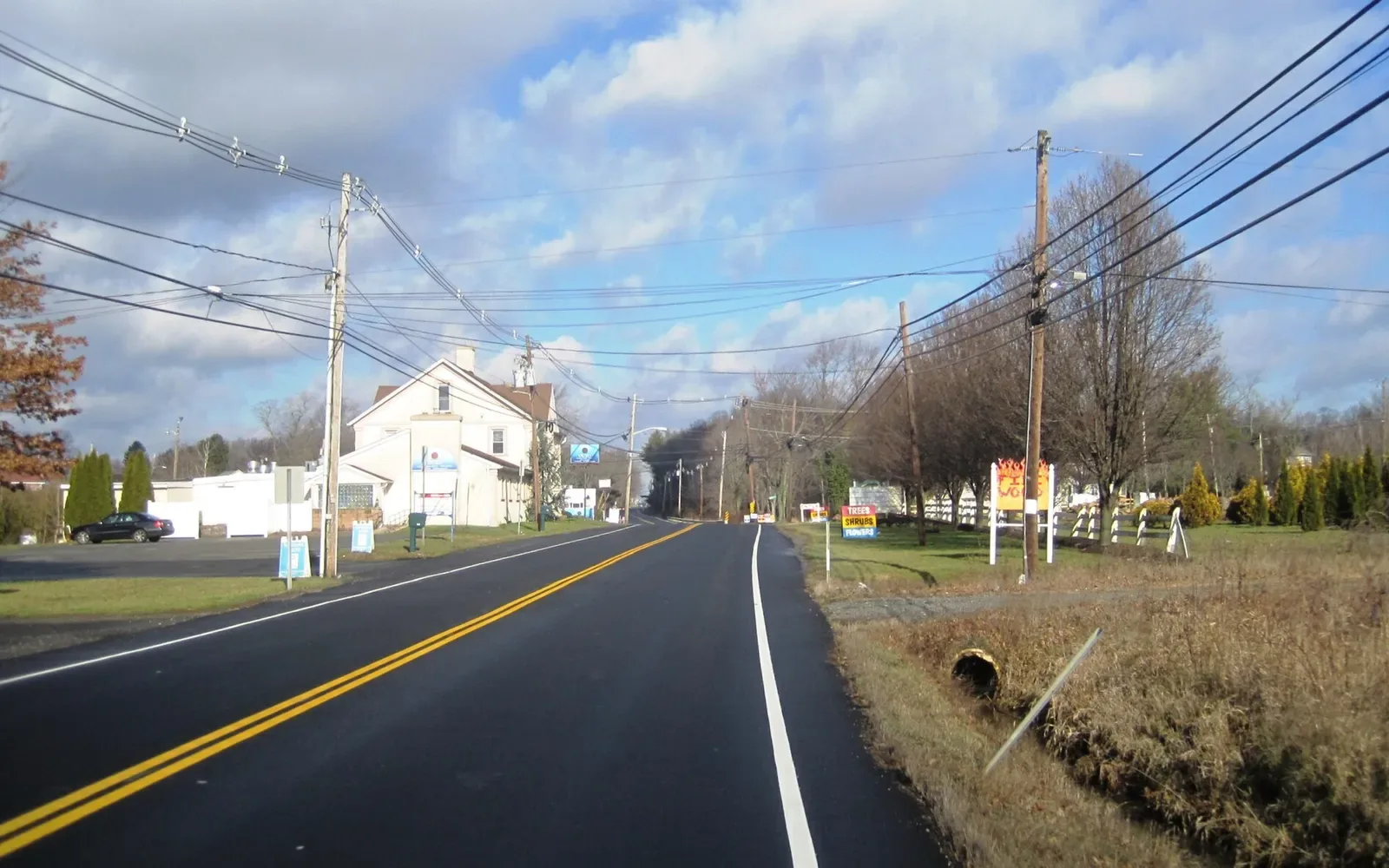 The Applegarth crossroads in Monroe, New Jersey
