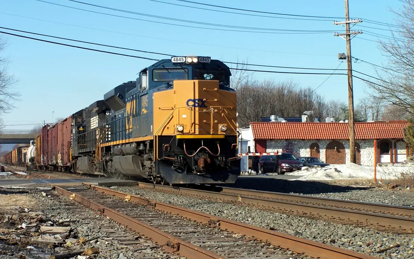 South Plainfield rail corridor in South Plainfield, New Jersey