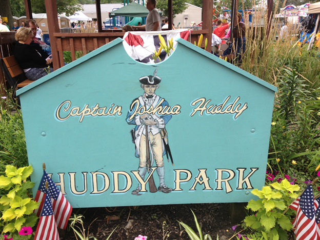 Huddy Park in Atlantic Highlands, New Jersey