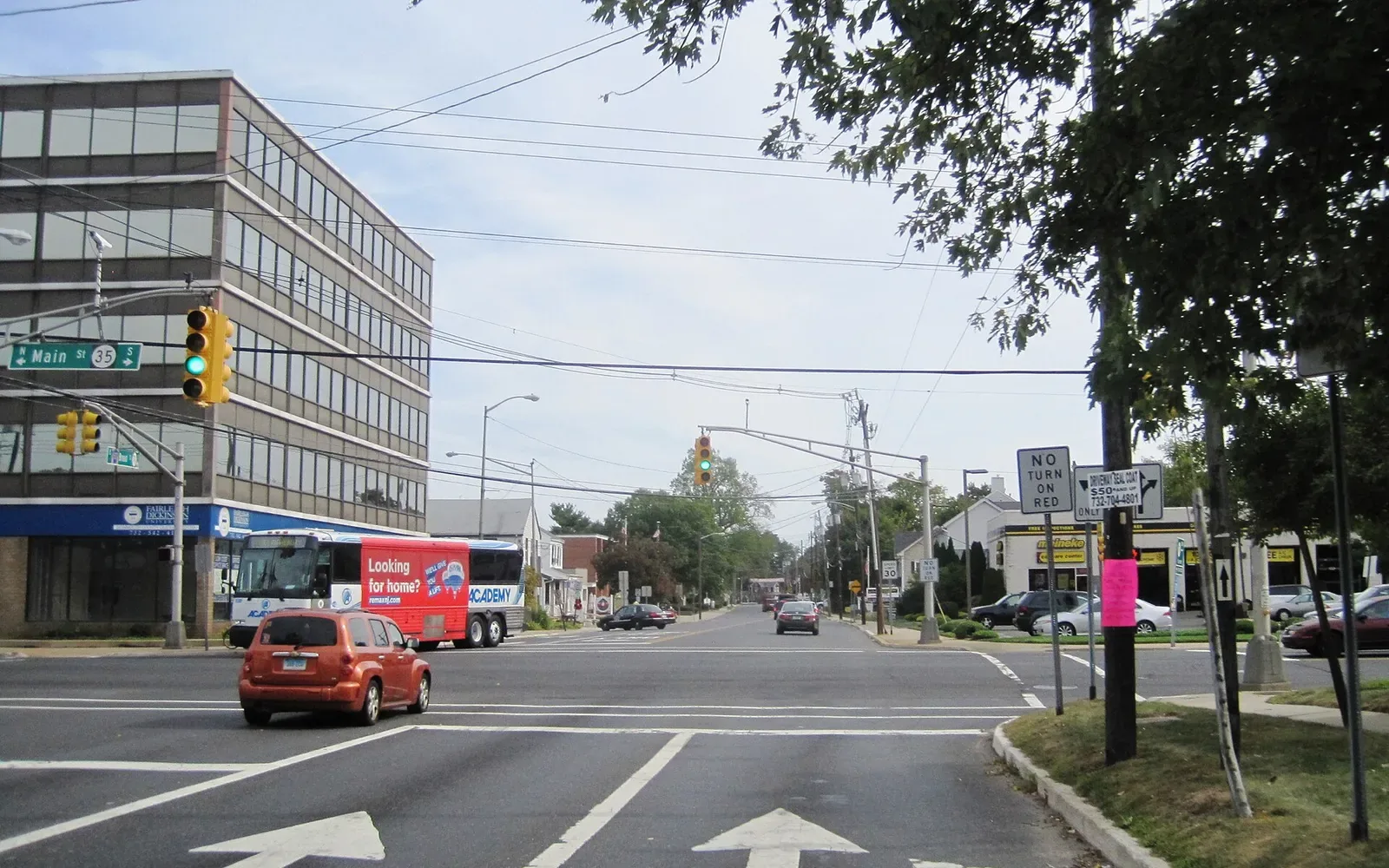 Eatontown roads and streets in Eatontown, New Jersey