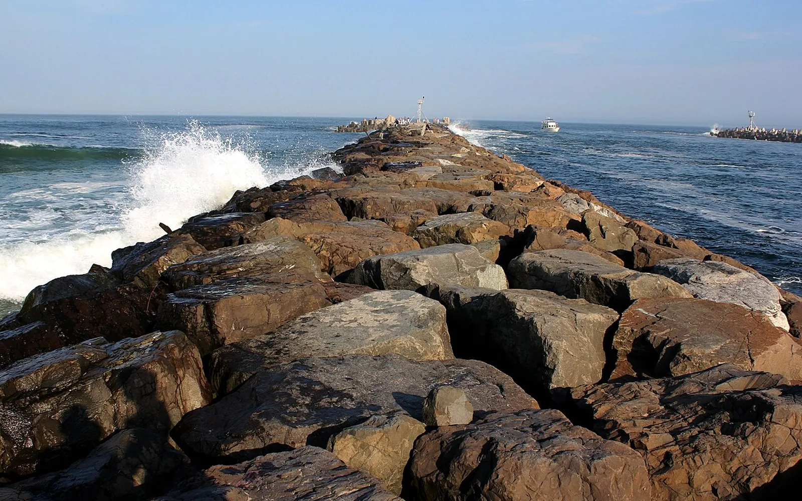 Manasquan Inlet in Manasquan, New Jersey
