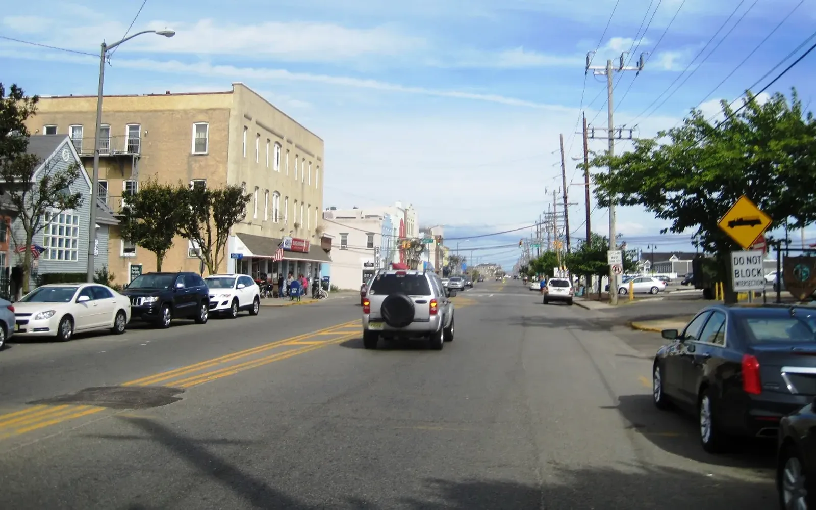 Downtown Sea Bright in Sea Bright, New Jersey