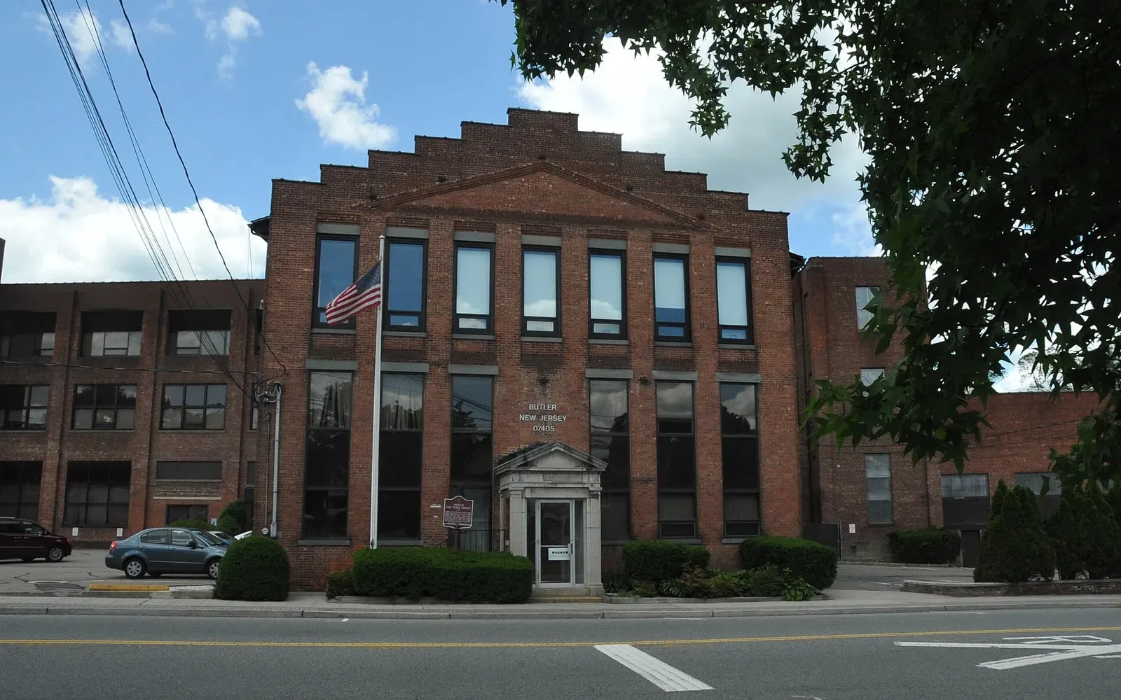Butler’s historic industrial district in Butler, New Jersey