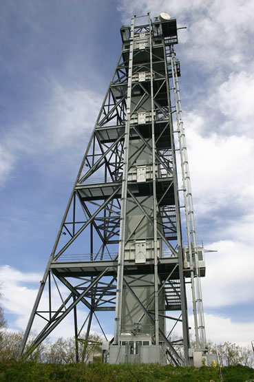 Picatinny Arsenal tower in Jefferson Township in Jefferson, New Jersey