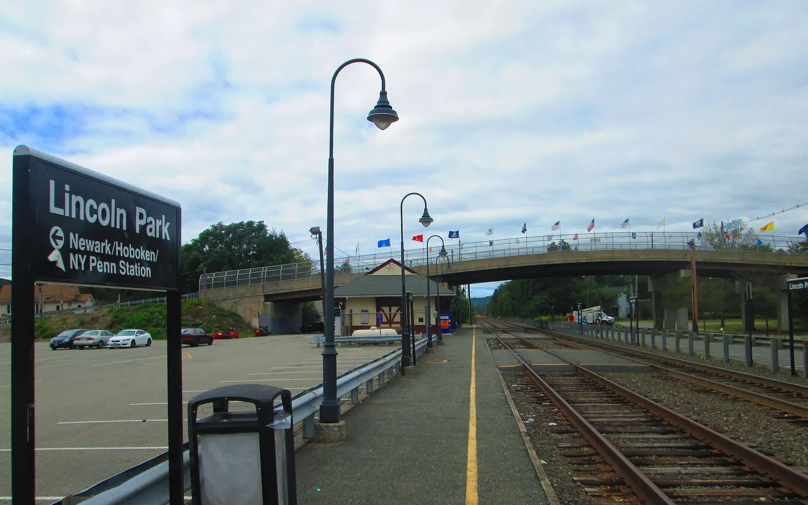 Lincoln Park Station September 2013 in Lincoln Park, New Jersey