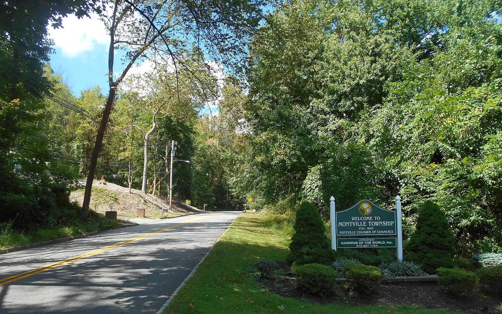 Montville roads and streets in Montville, New Jersey