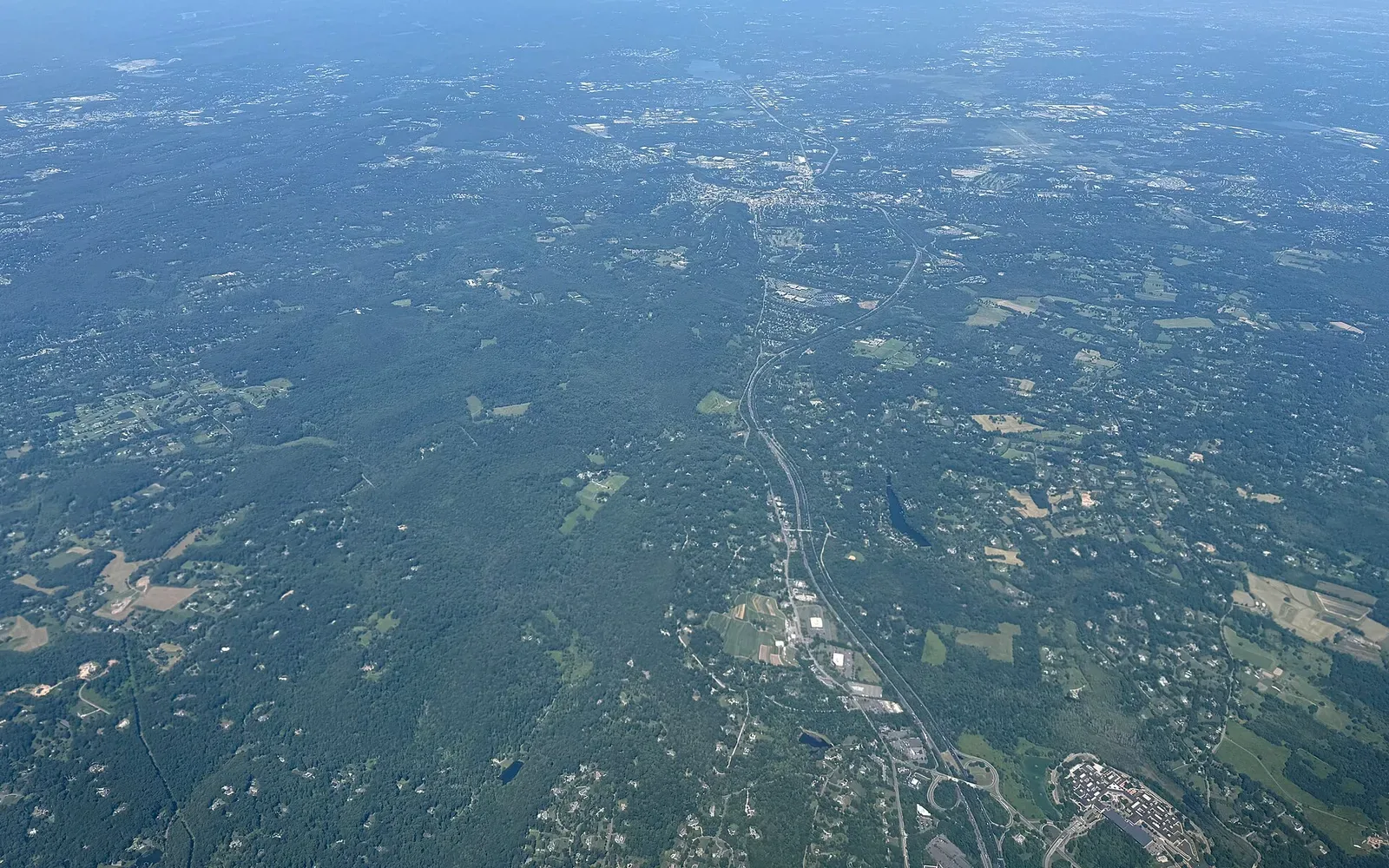 The Morristown skyline in Morristown, New Jersey