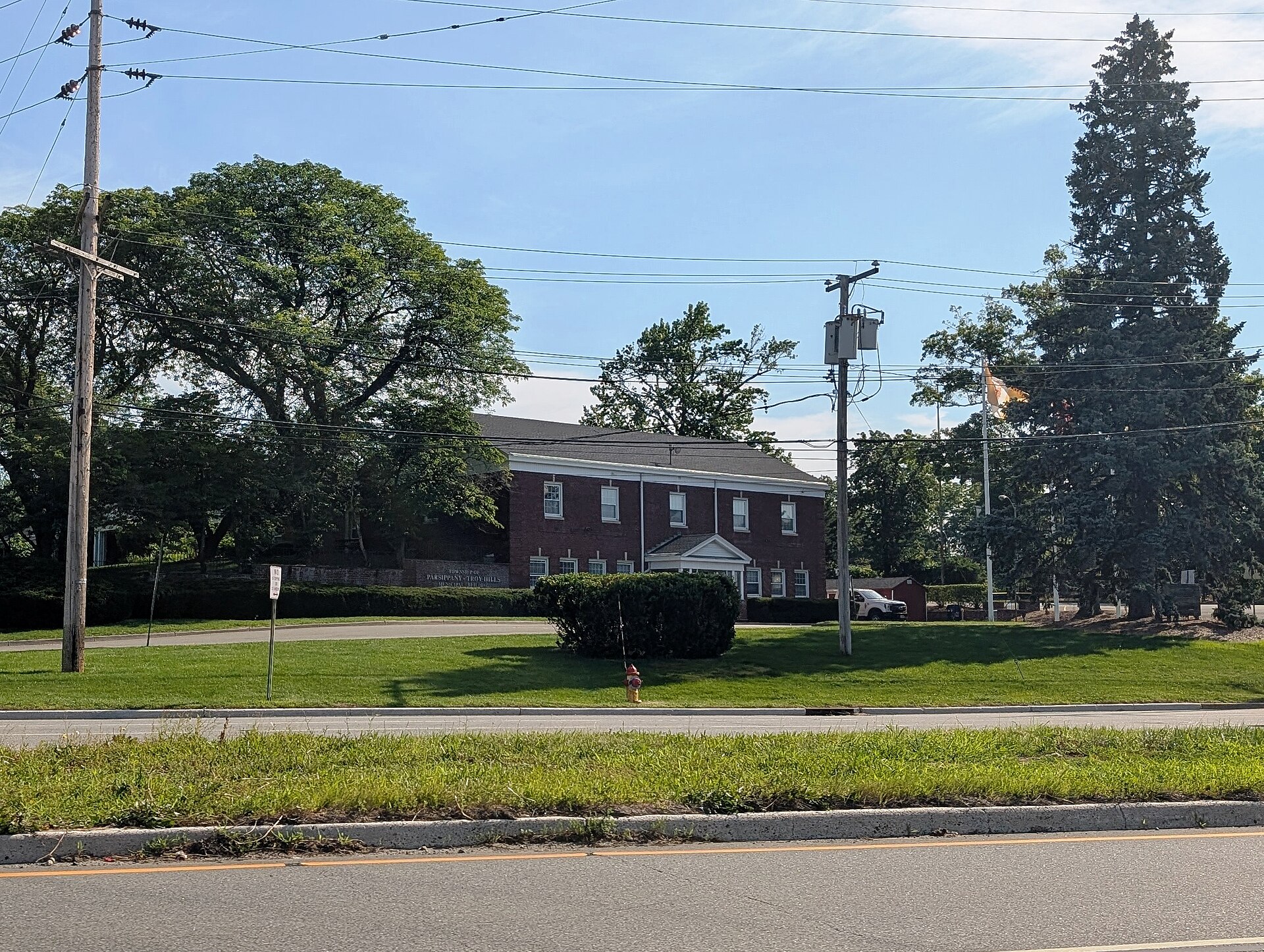 Parsippany-Troy Hills Municipal Building in Parsippany-Troy Hills, New Jersey