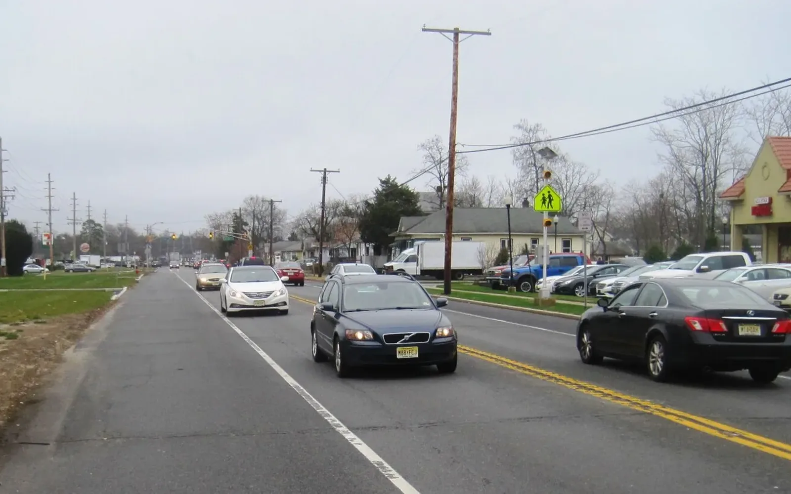 Lakehurst’s Route 70 gateway in Lakehurst, New Jersey