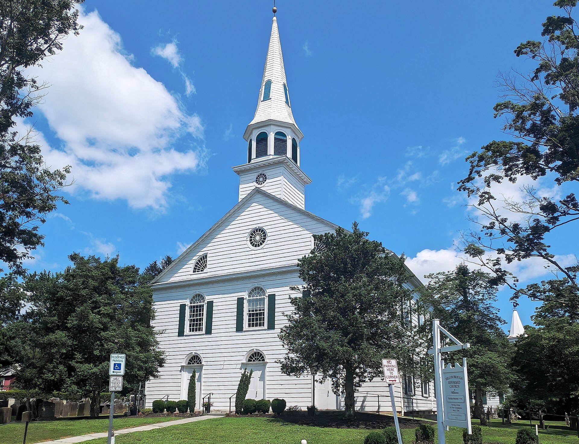 Hillsborough Reformed Church in Millstone Borough in Millstone, New Jersey