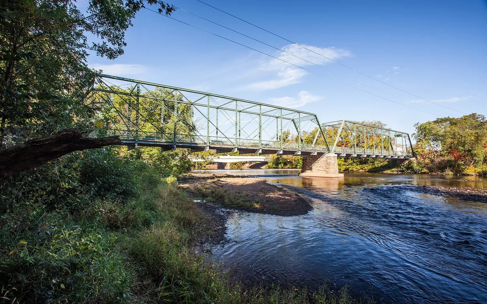 Nevius Street Bridge in Raritan, New Jersey