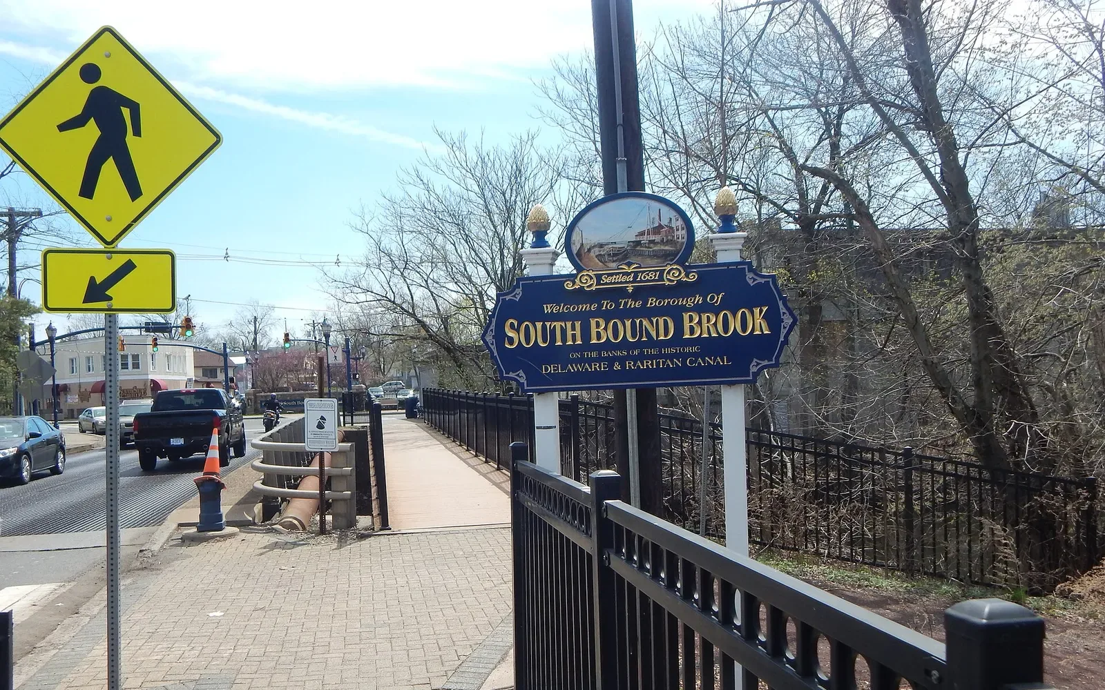 South Bound Brook in South Bound Brook, New Jersey