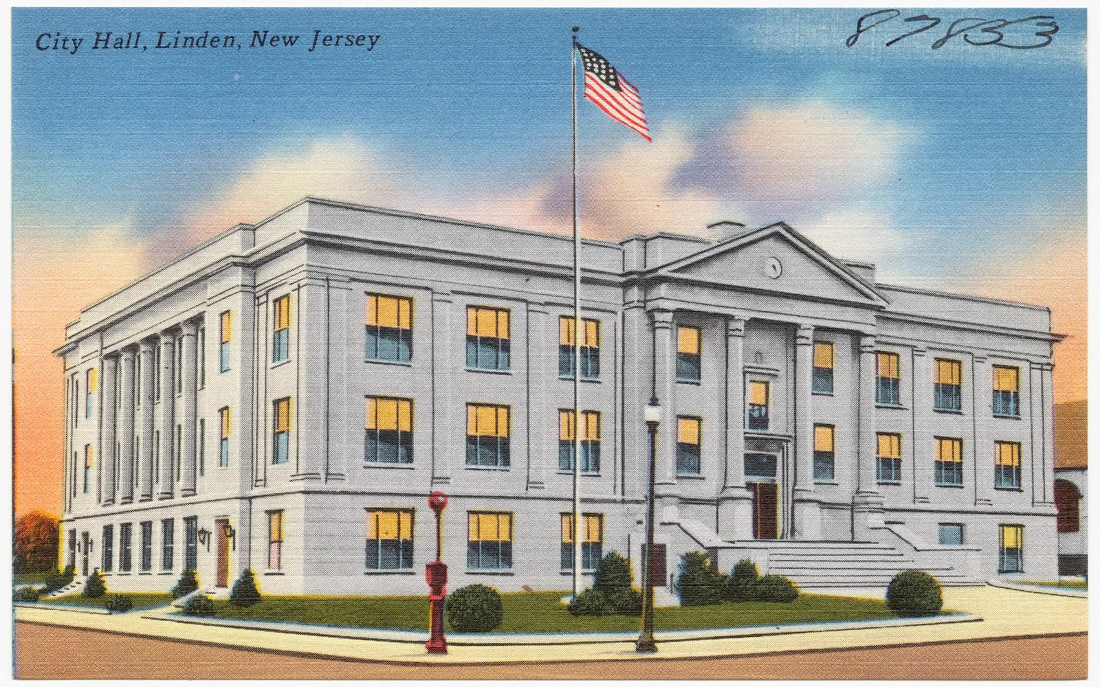 Linden City Hall in Linden, New Jersey