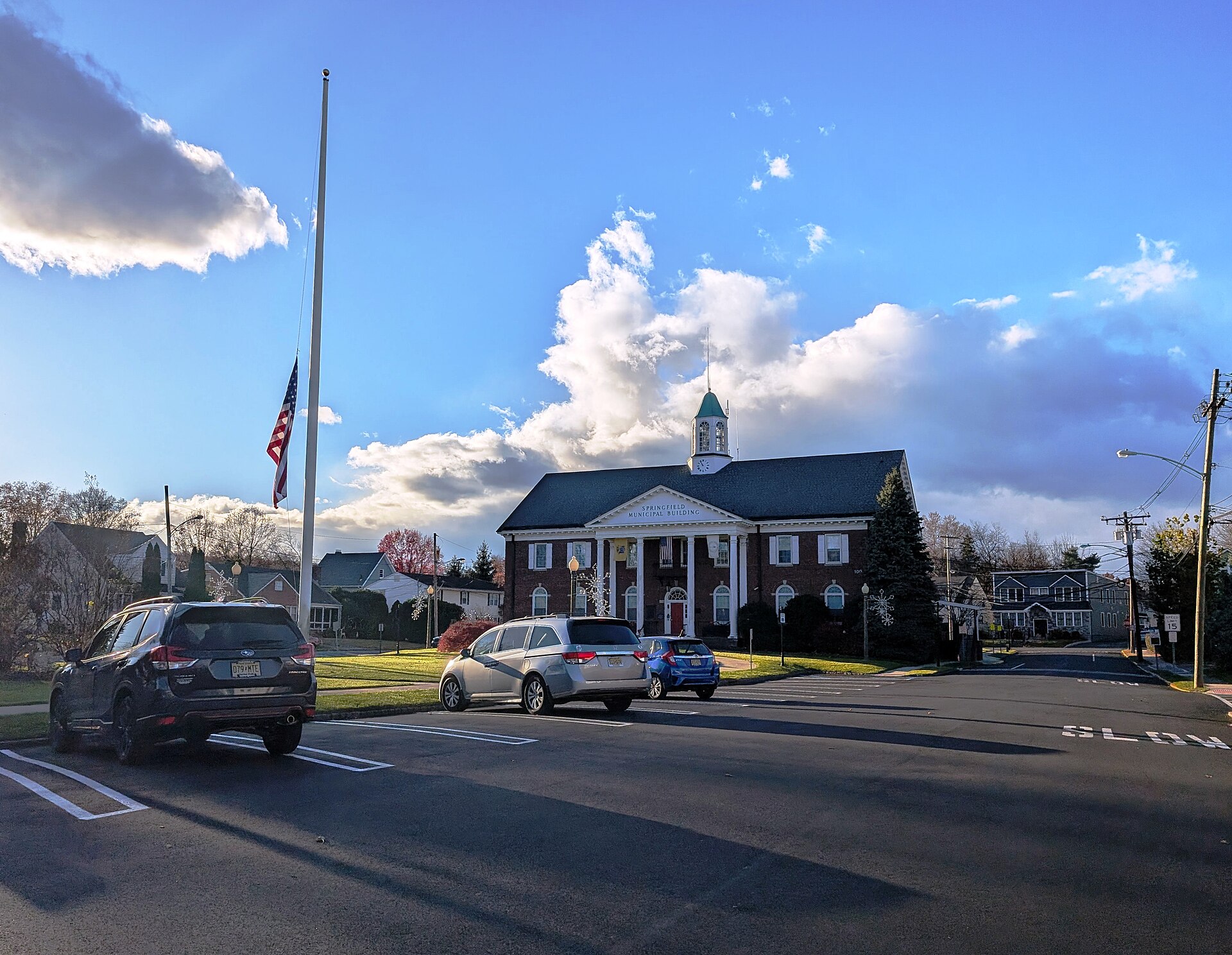Springfield Township Municipal Building in Springfield, New Jersey