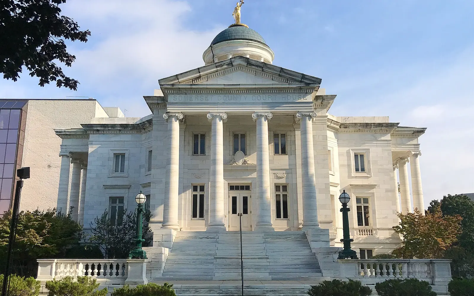Historic Somerset County Courthouse in Somerville, New Jersey