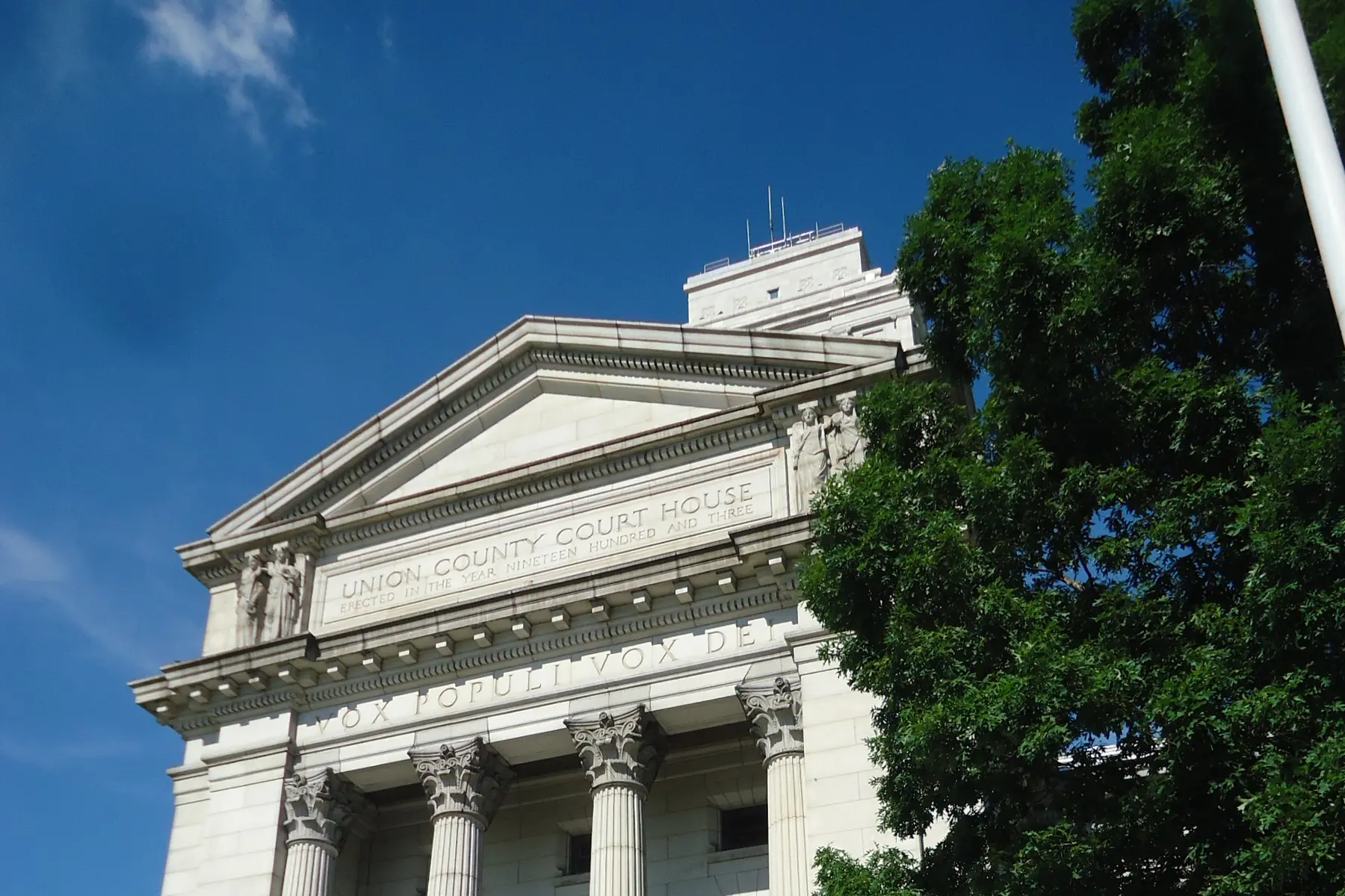 Union County Courthouse in Elizabeth, New Jersey