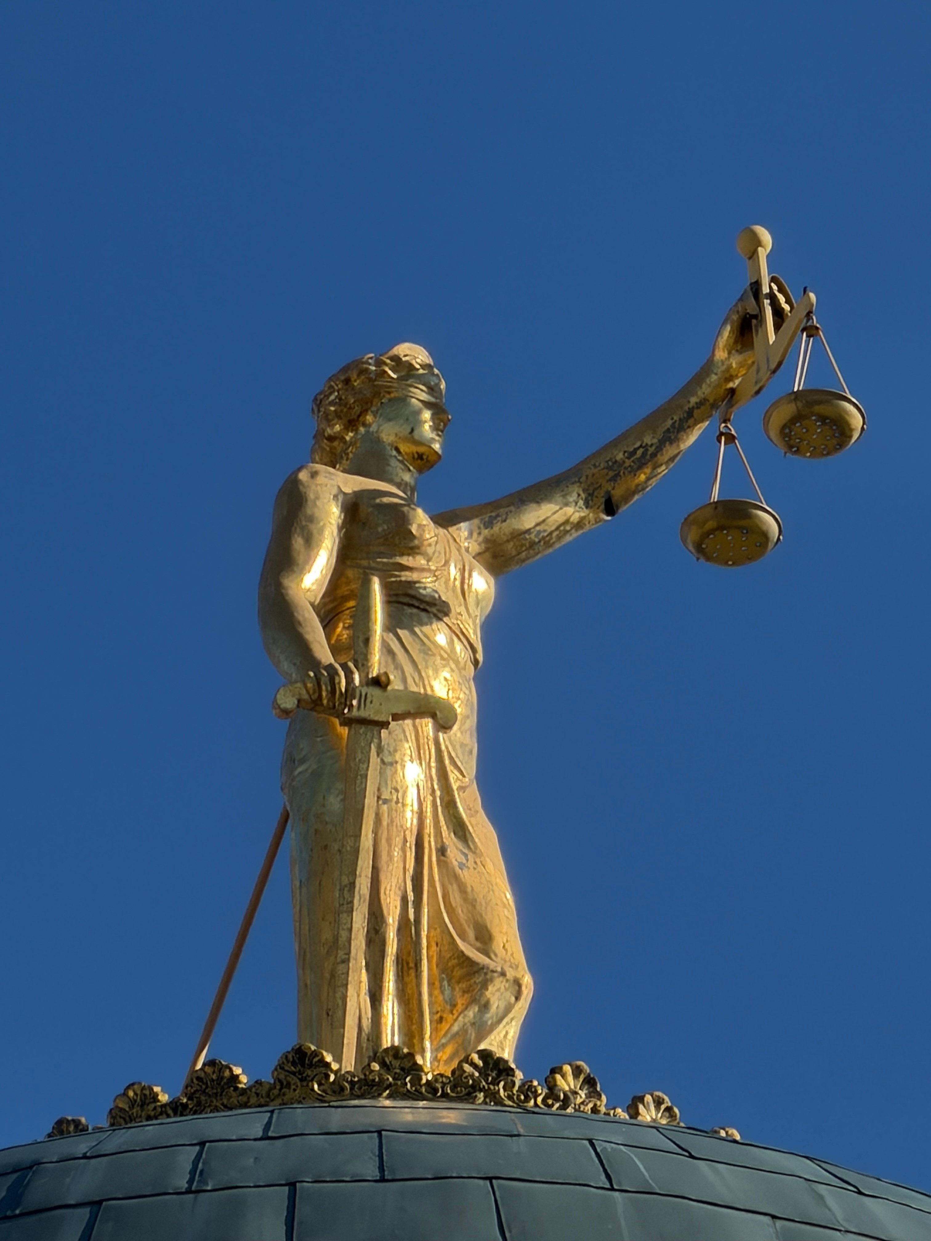 Lady Justice statue
