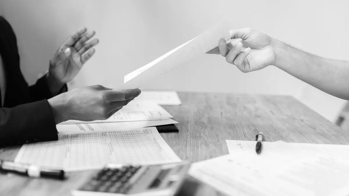 Grayscale stock photograph illustrating pip exam treatment