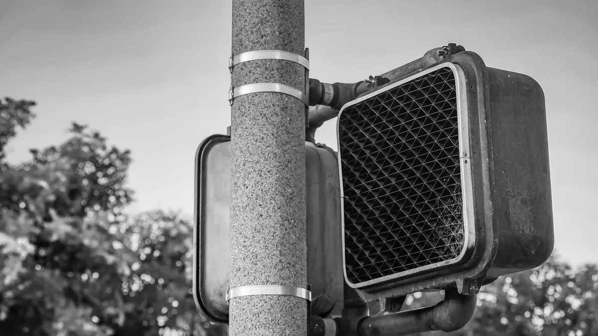 Grayscale stock photograph illustrating traffic ticket prove fault