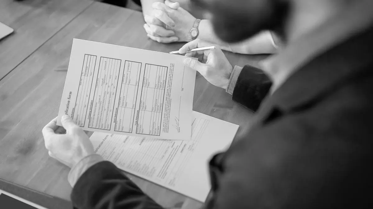 Grayscale stock photograph illustrating limitation lawsuit